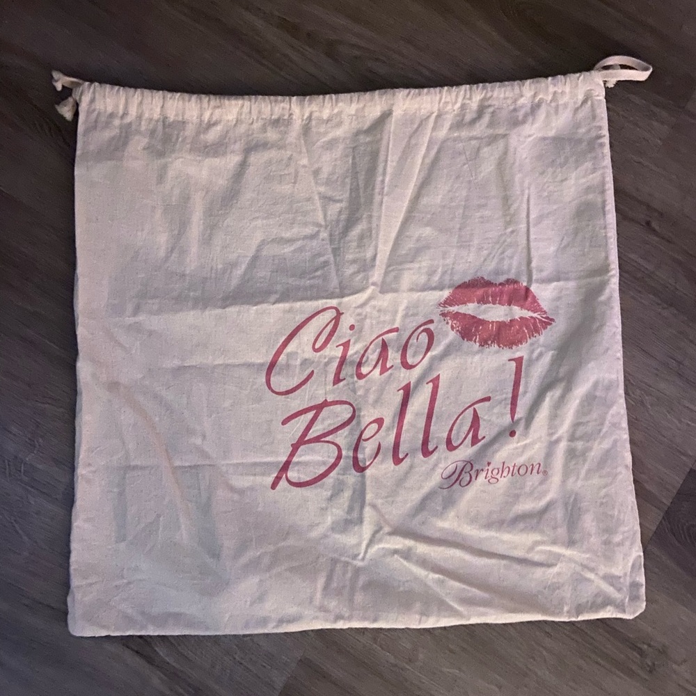Ciao Bella Brighton dust bag. 20 x 20.